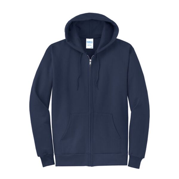 Port & Company® Core Fleece Full-Zip Hooded Sweatshirt Thumbnail