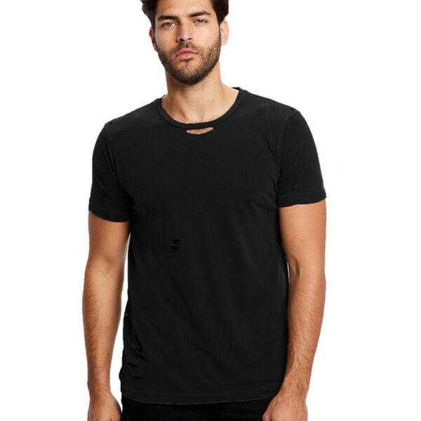 Unisex Pigment-Dyed Destroyed T-Shirt Thumbnail